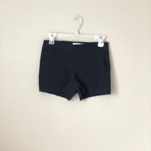 High Waisted Black Shorts